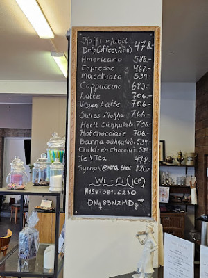 Aðalbakarí menu 1