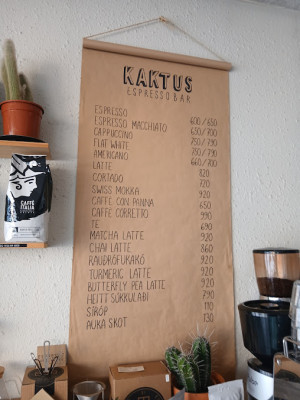 Kaktus Espressobar menu 5